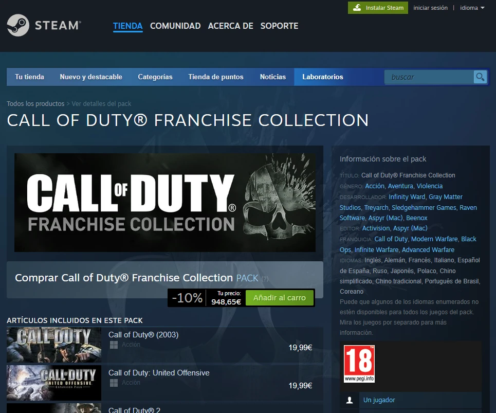 Call of Duty Franchise Collection<br>