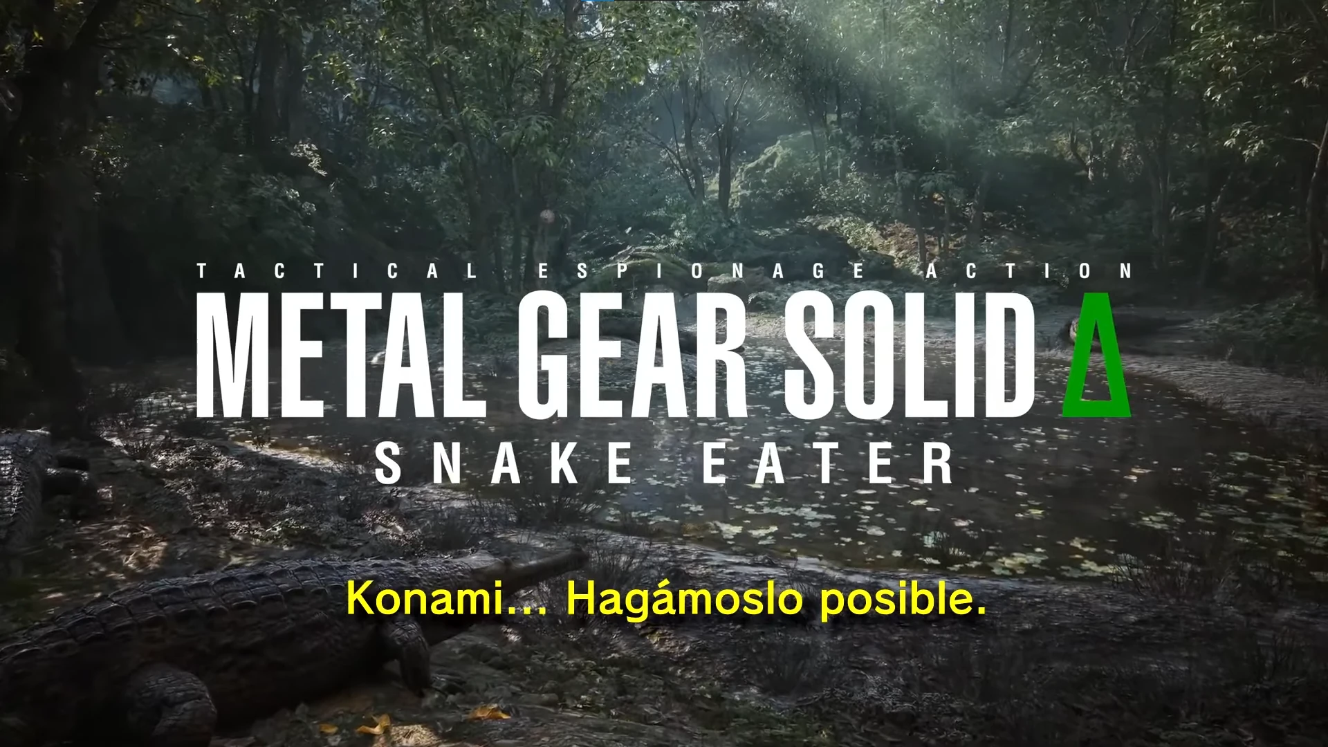 Konami... hagámoslo posible. Créditos: Konami y Alfonso Vallés.<br>