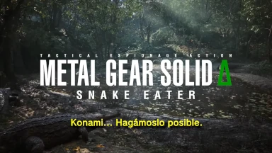 Konami ignora el regalo de doblar gratis Metal Gear Solid Δ al español