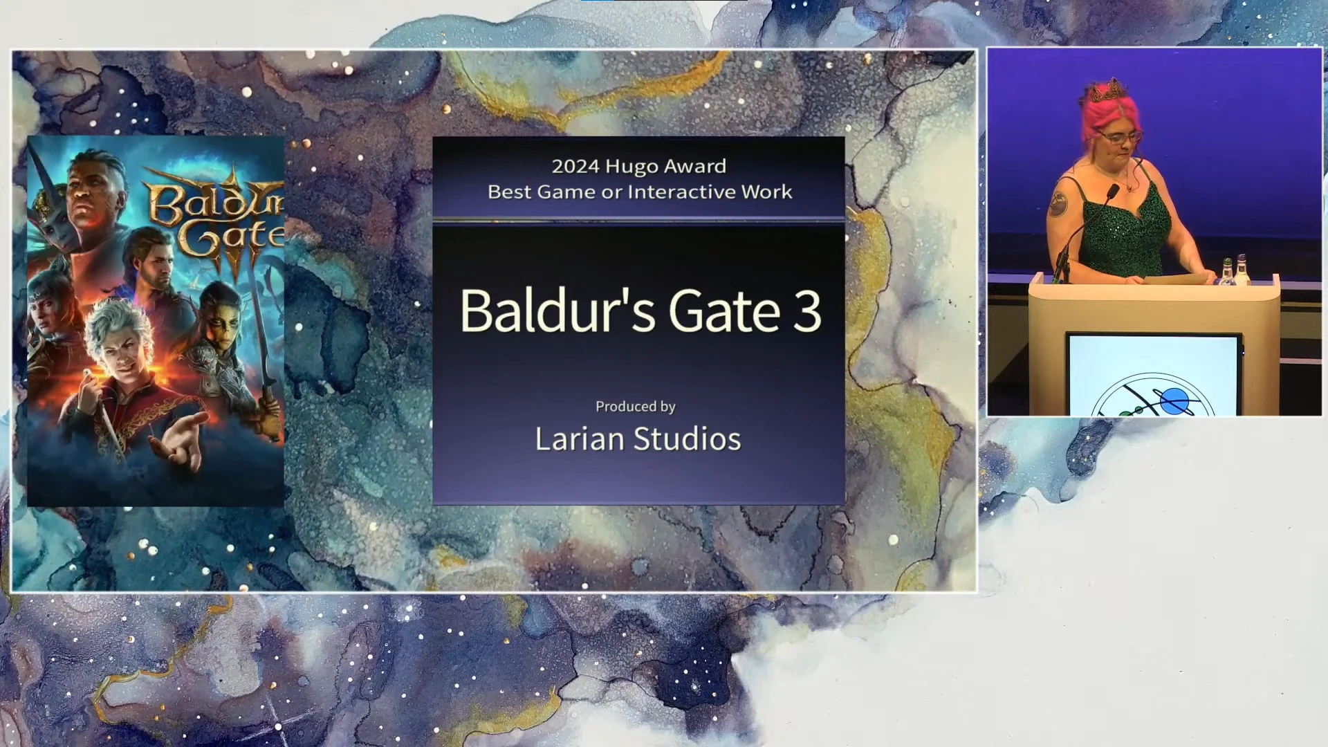 Baldur’s Gate 3 gana el premio Hugo al mejor videojuego