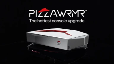 PIZZAWRMR: el calentador de pizzas acoplable a la PlayStation 5 Slim