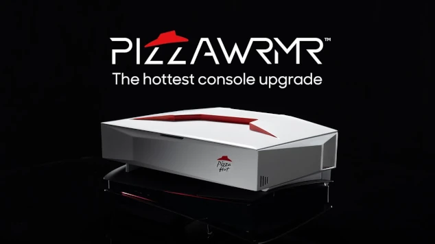 PIZZAWRMR: el calentador de pizzas acoplable a la PlayStation 5 Slim