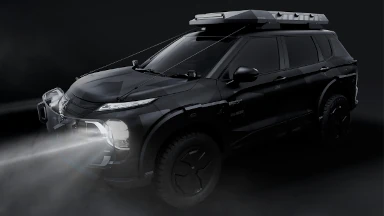 Nuevo vehículo Mitsubishi PHEV Night Seeker basado Metal Gear Solid